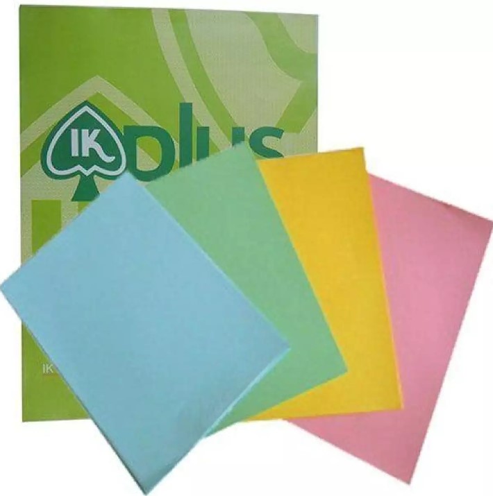 Giấy bìa màu A4 - 100 tờ/xấp (Bìa cứng dùng đóng cuốn)