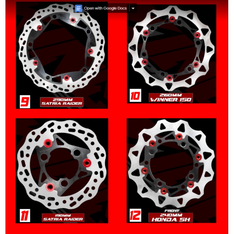 ĐĨA THẮNG DĨA PHANH KINGSPEED WINNER 150