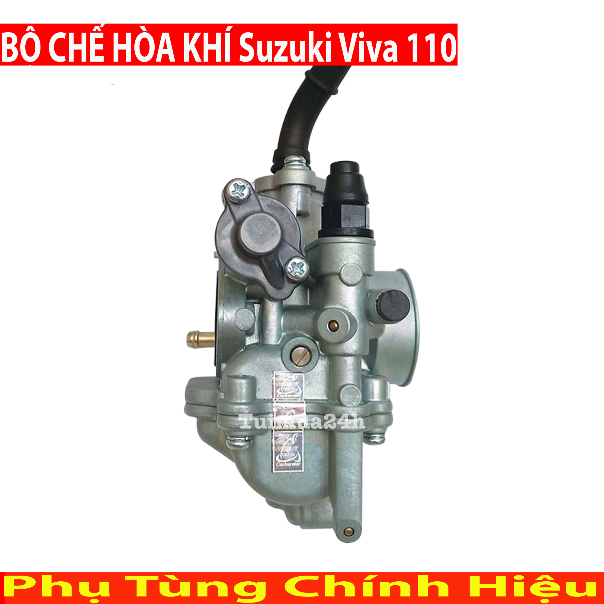 [HCM]Bộ chế hòa khí Centa cho xe Suzuki Viva 110cc