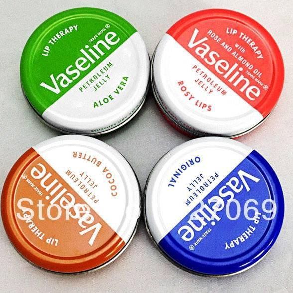 Dưỡng môi Vaseline Lip Therapy bản UK (hộp thiếc 20g)