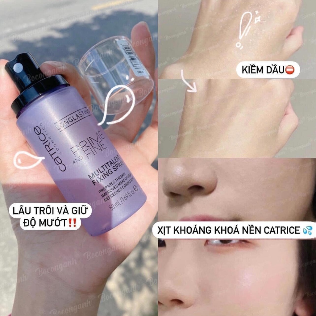 Xịt khoá nền makeup Catrice