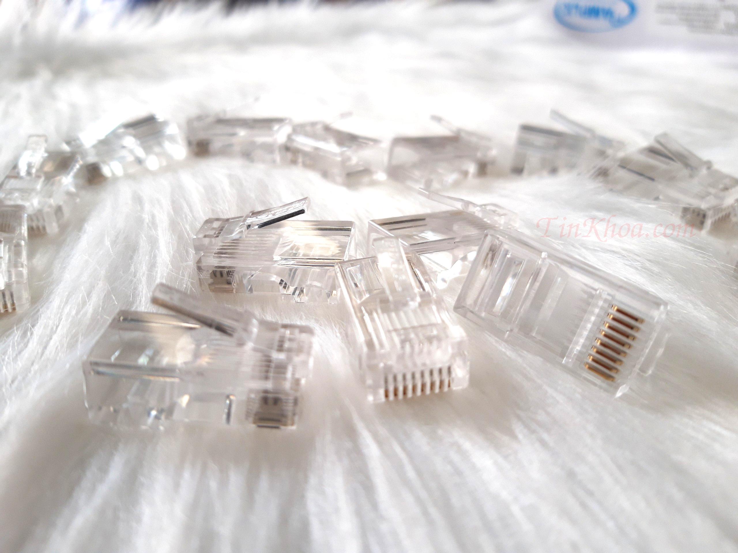 Đầu mạng RJ45 AMPLX Hộp 100 cái
