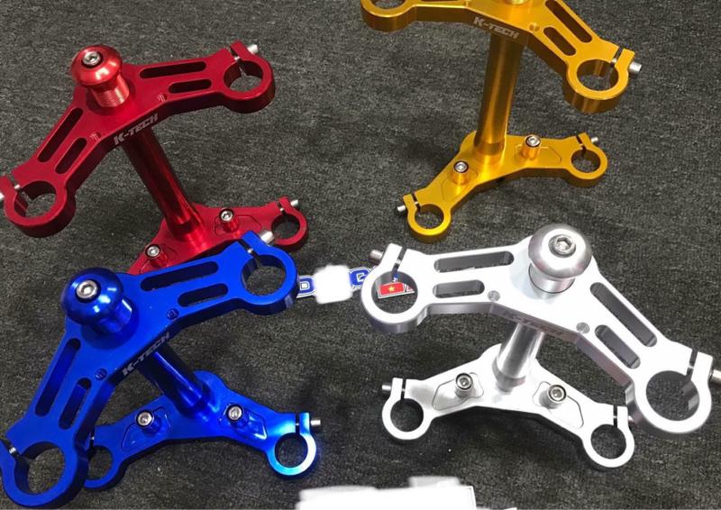 Cây chảng ba chế gắn xe drag racing nhôm CNC