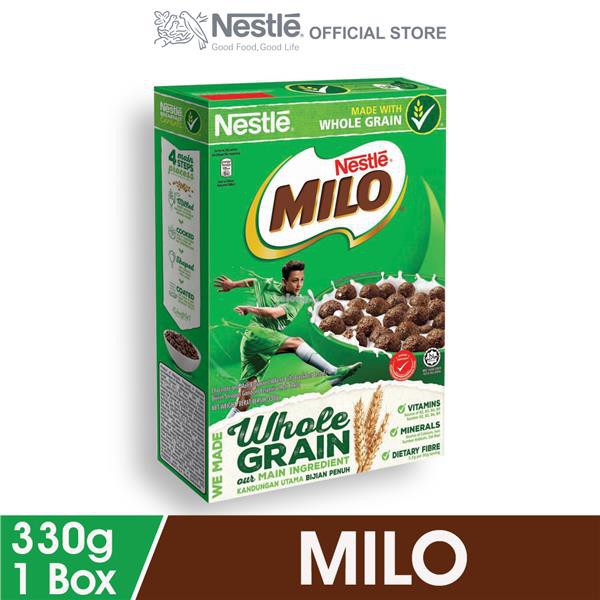 [HCM]Combo 2 hộp Bánh Ăn Sáng Nestle MILO Cereal (330g/hộp)