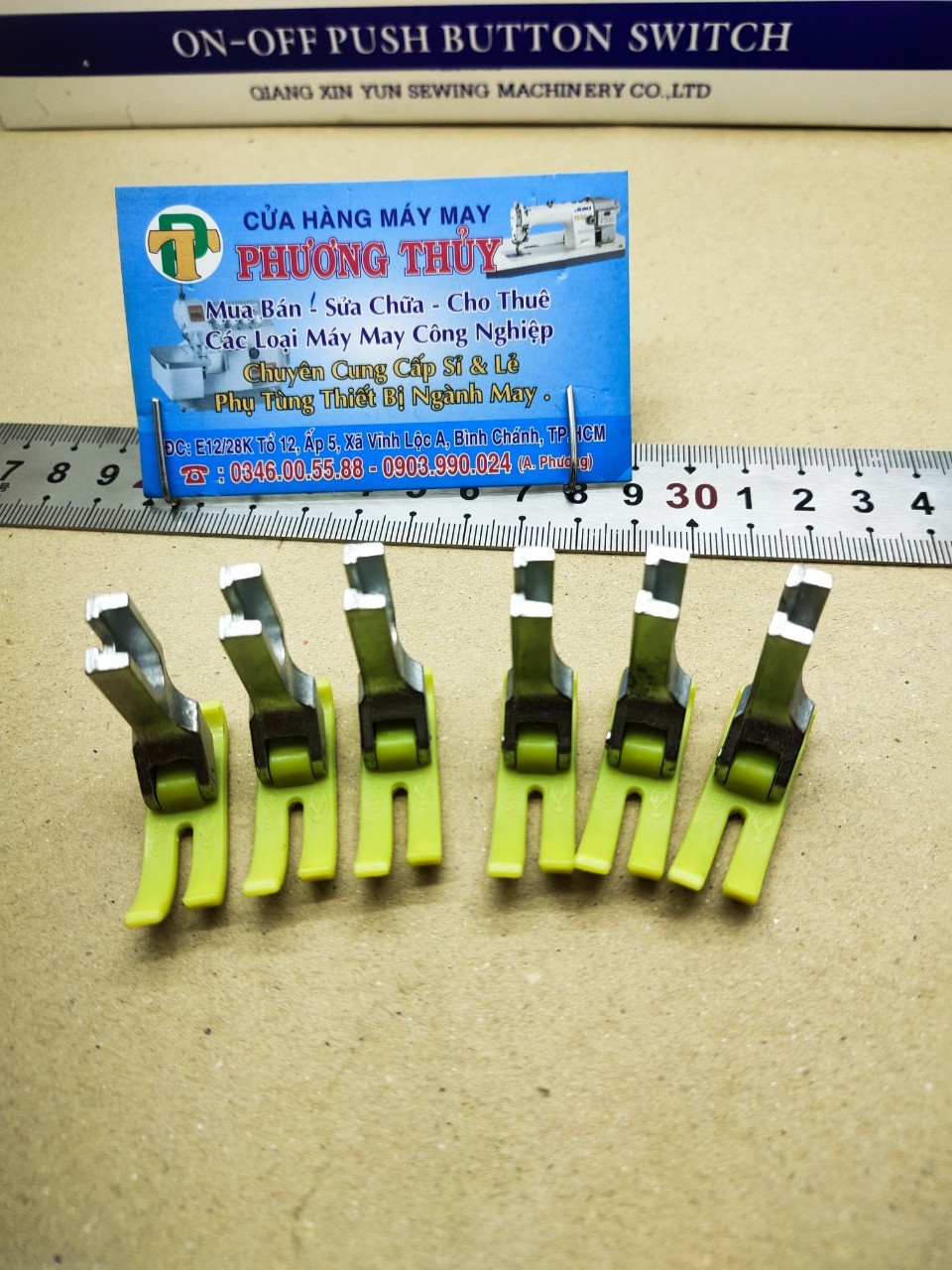 chân vịt 2 da máy may 1kim công nghiệp