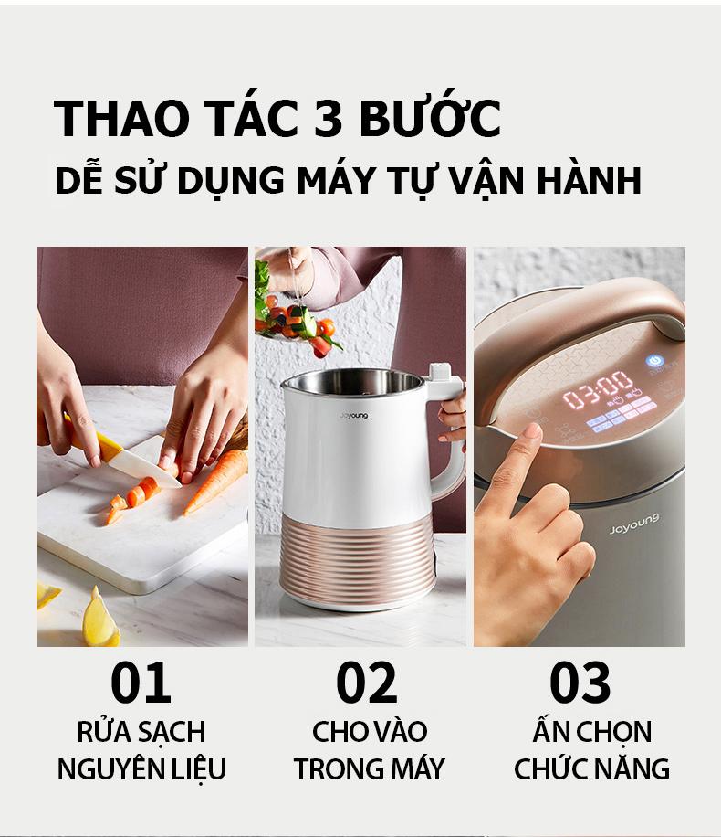 Máy làm sữa đậu nành Joyoung Q3 - 1.3 lít