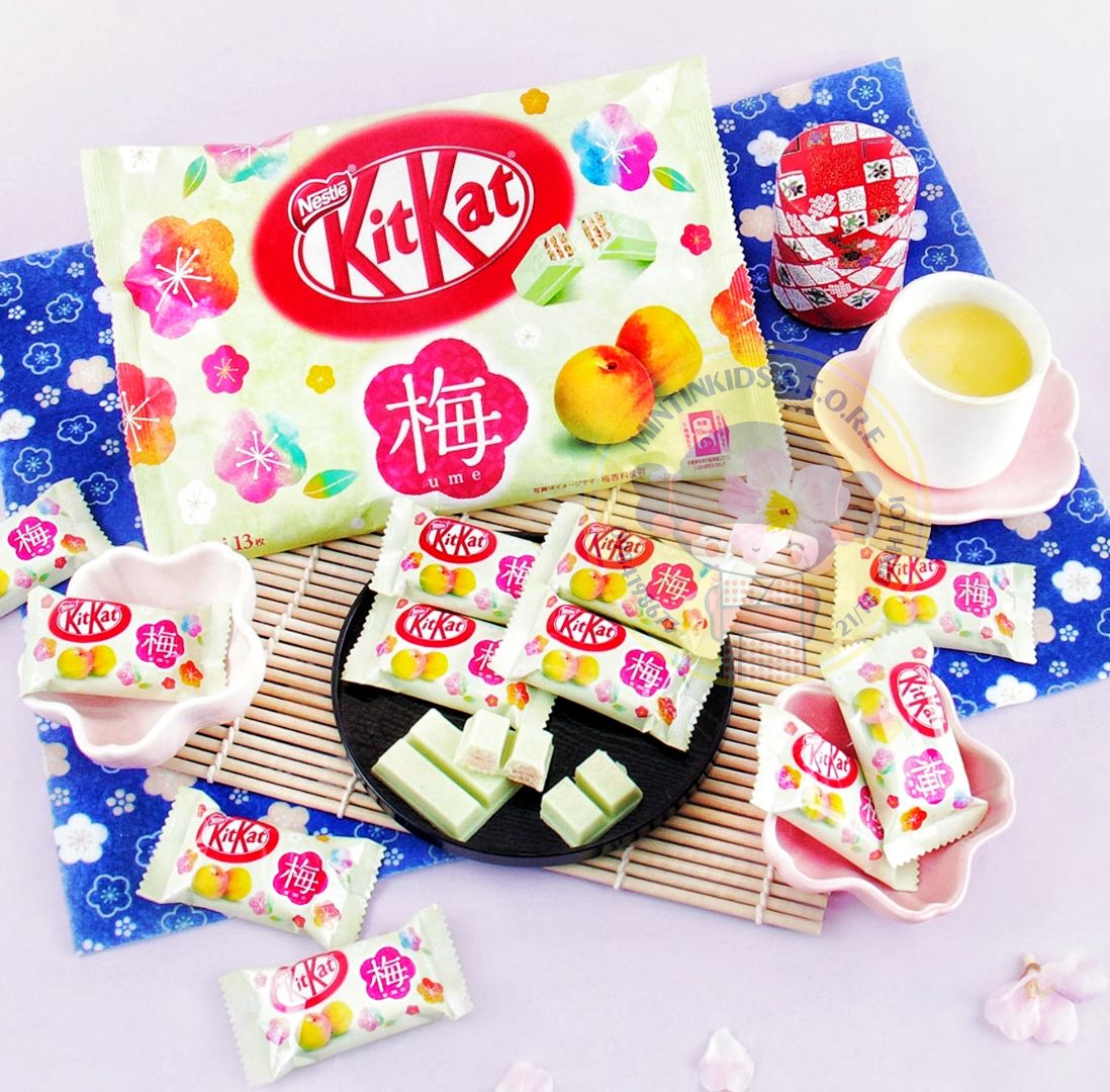 [HCM]KITKAT socola vị mơ xanh Ume