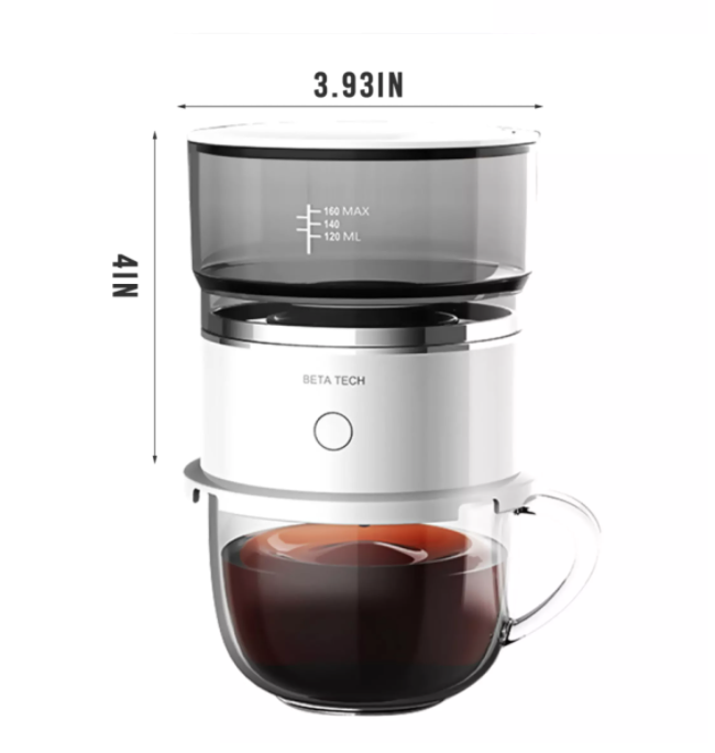 Euro Home - Máy pha cà phê di động Coffee Maker USA