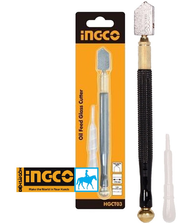 Dao cắt kiếng 178mm INGCO HGCT03