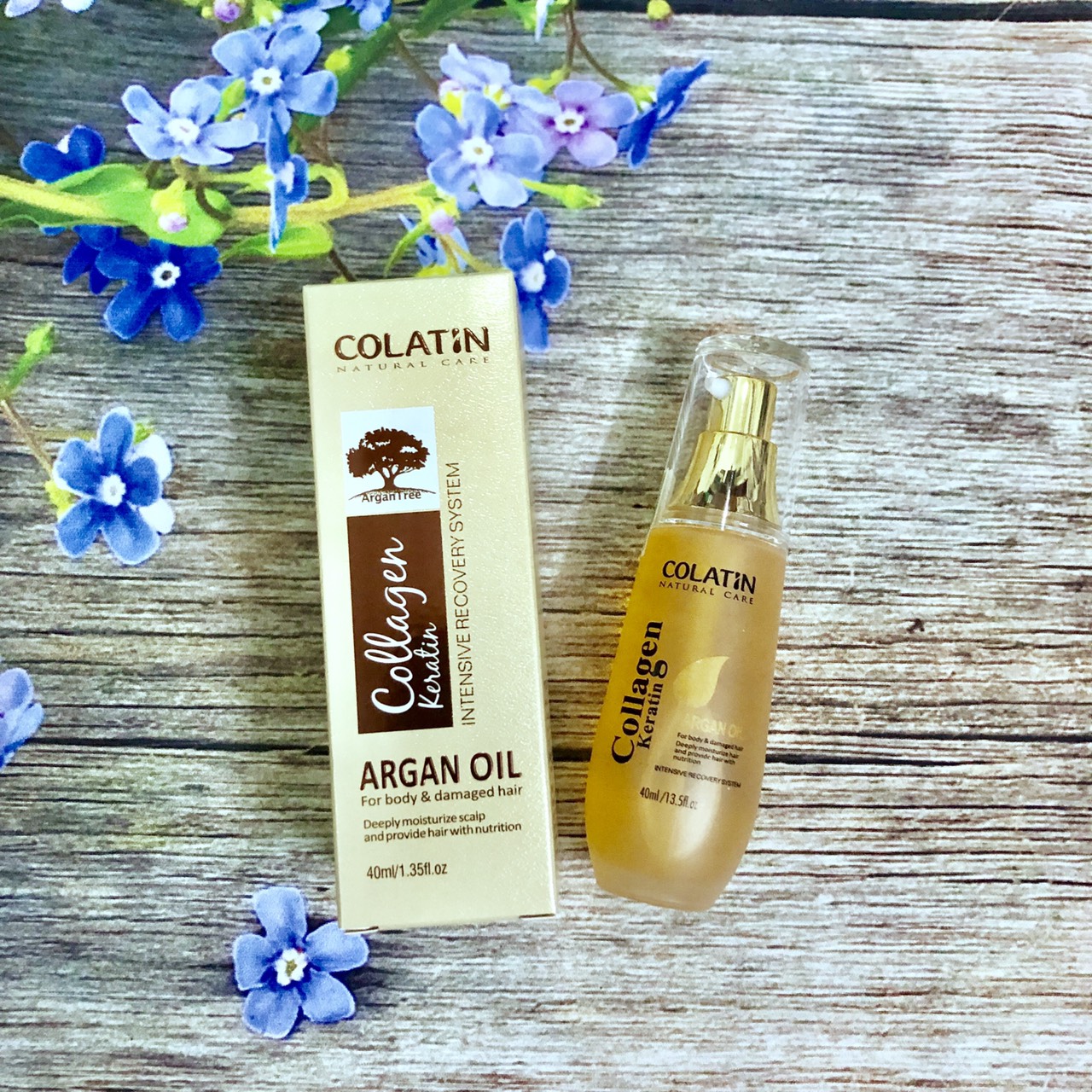 [HCM]Tinh dầu dưỡng tóc Argan Colatin 40ml