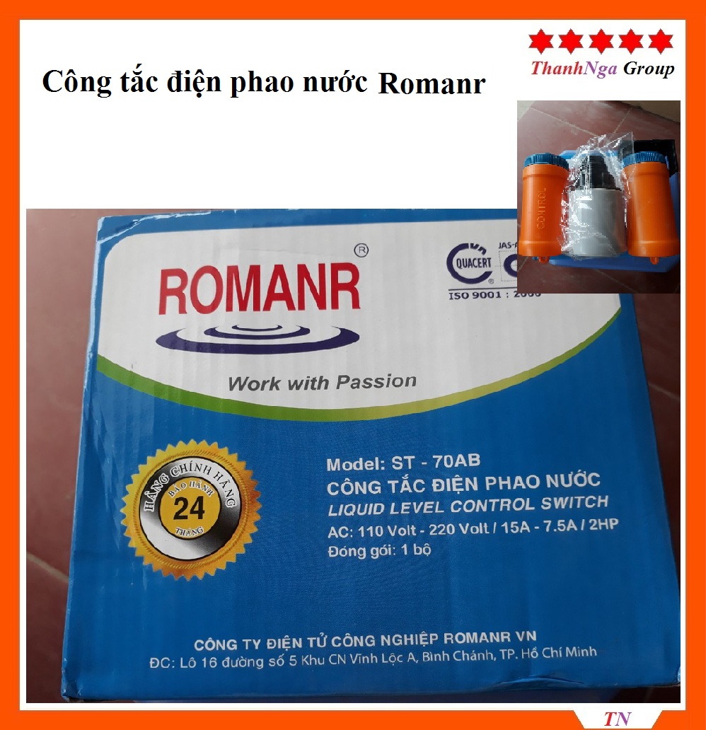 Phao điện tự động bơm nước cho máy bơm tự động