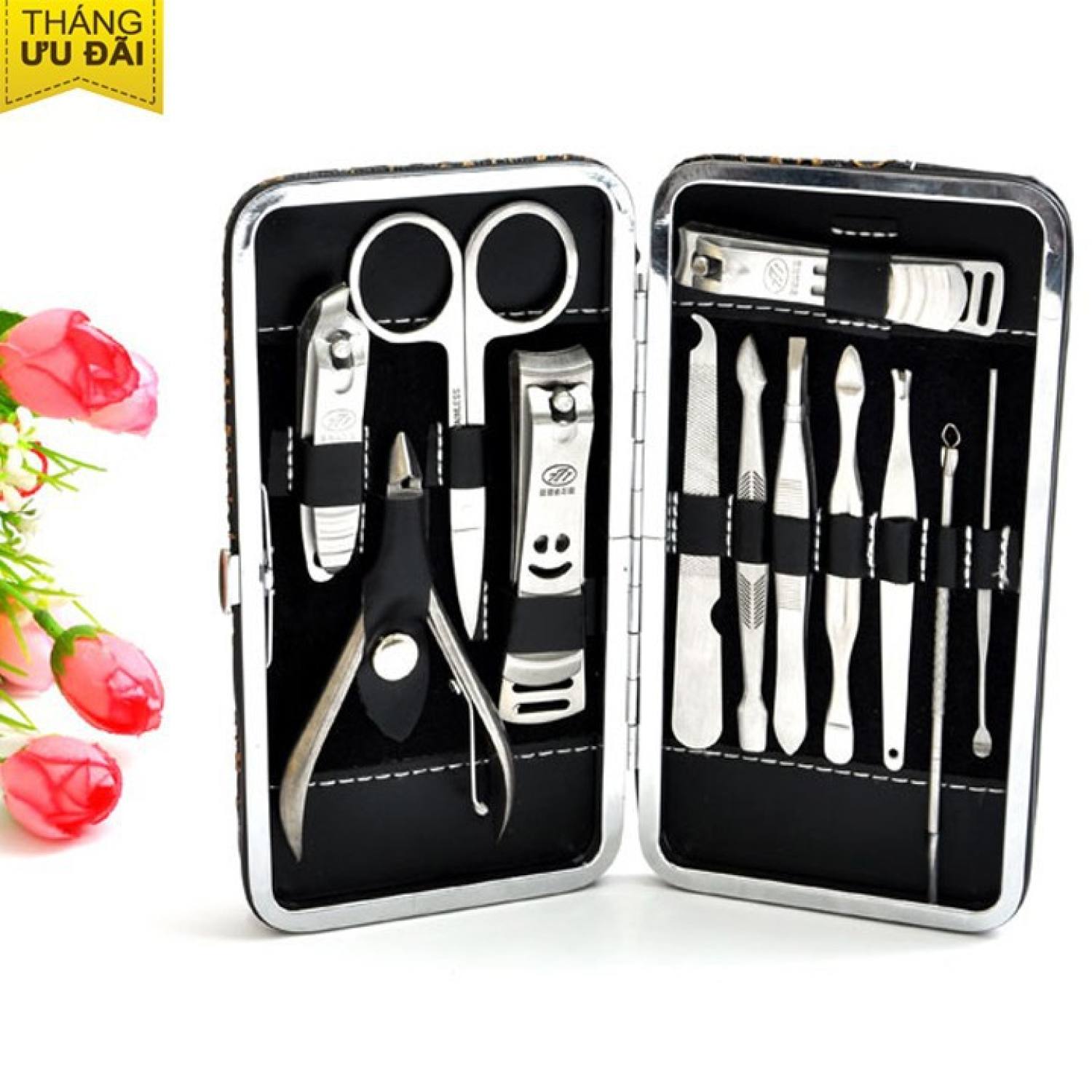 Bộ kềm cắt móng tay chân tiện dụng 12 món cao cấp