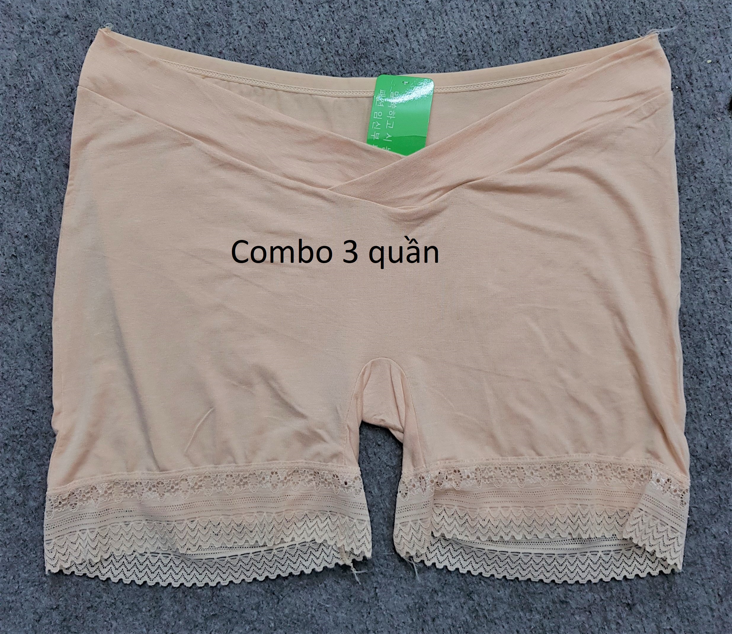 [Hoàn Tiền 6% tối đa 300k] Quần đùi bầu cạp chéo Mặc ngủ và mặc trong váy cho bà bầu mùa hè