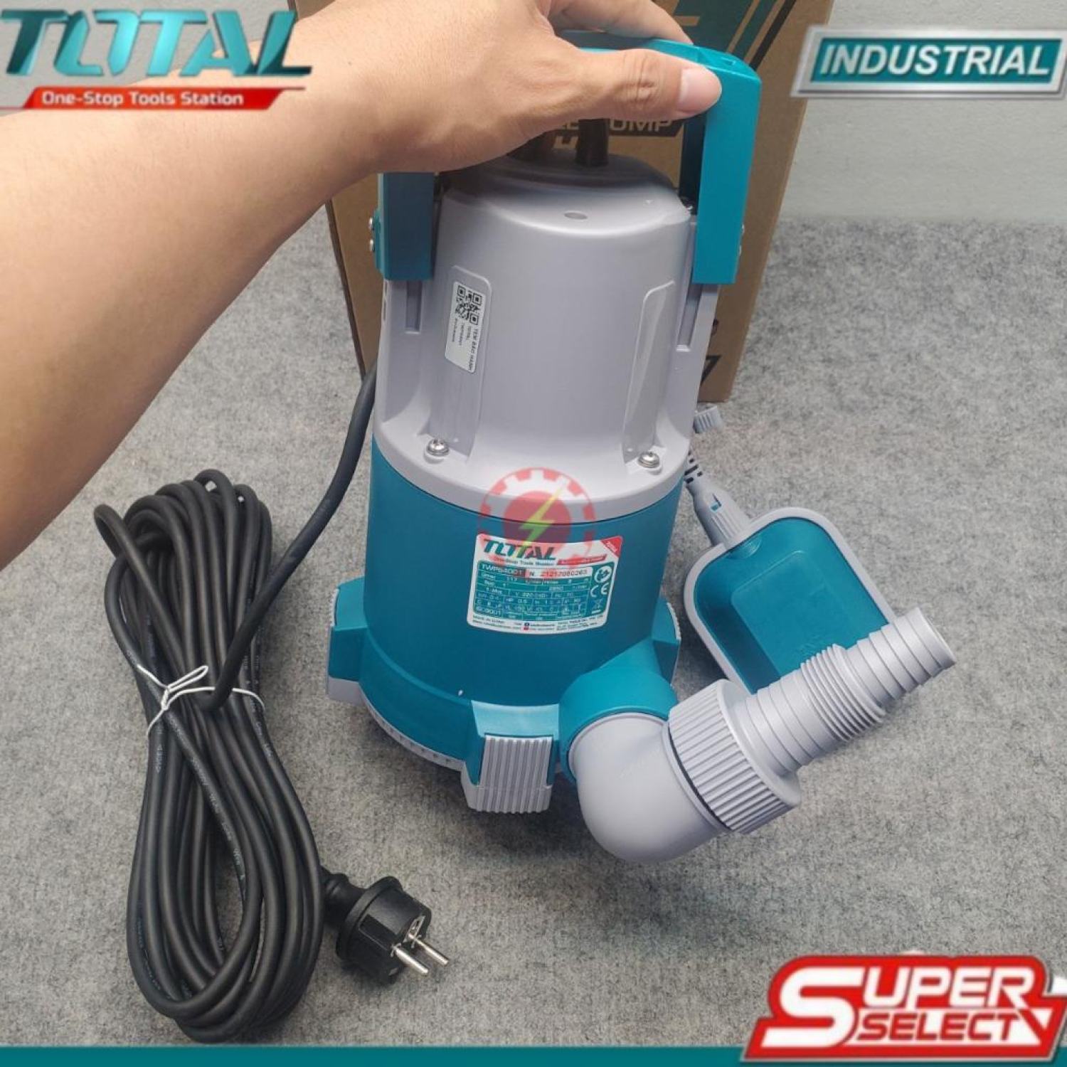 Máy bơm chìm nước sạch 400W Total TWP64006