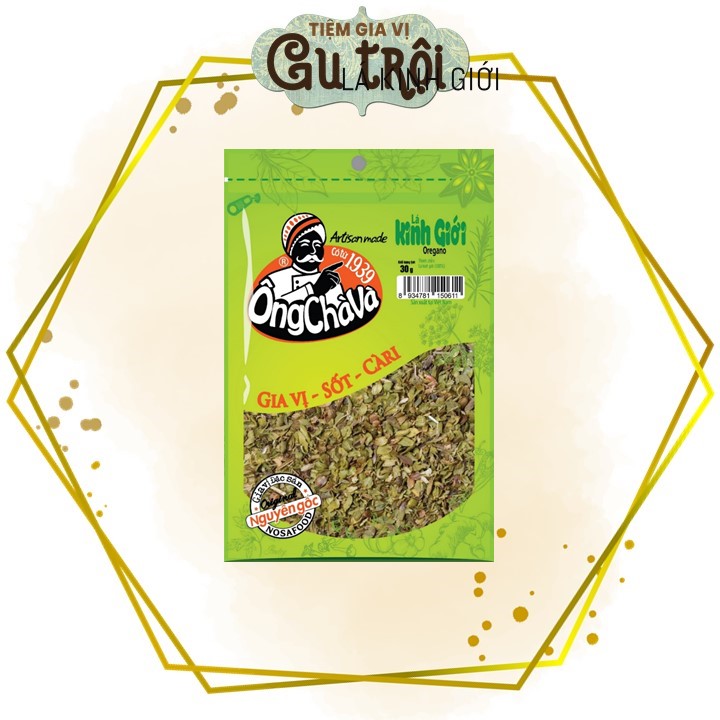 Lá kinh giới Ông Chà Và 30gram (Túi)