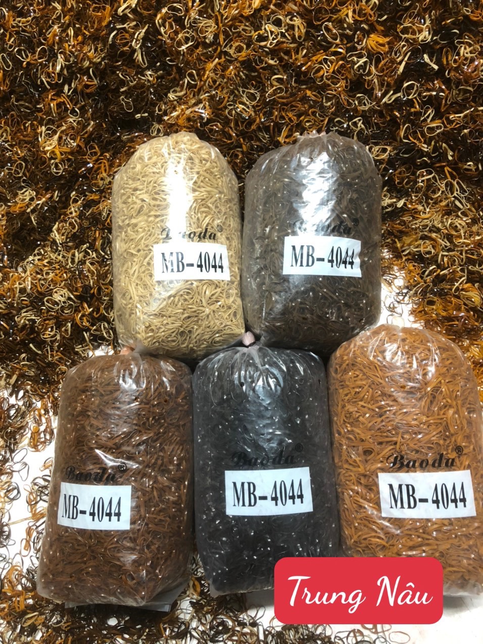 100gr thun buộc tóc bản trung Hàng thái sợi dẻo