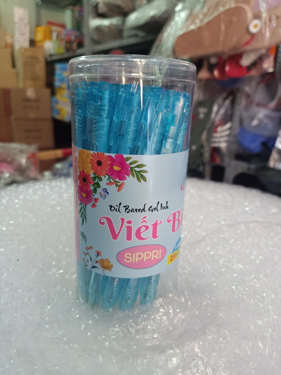 COMBO 5 CÂY VIẾT BI XANH SIPPRI (THÁI LAN CHÍNH HÃNG)