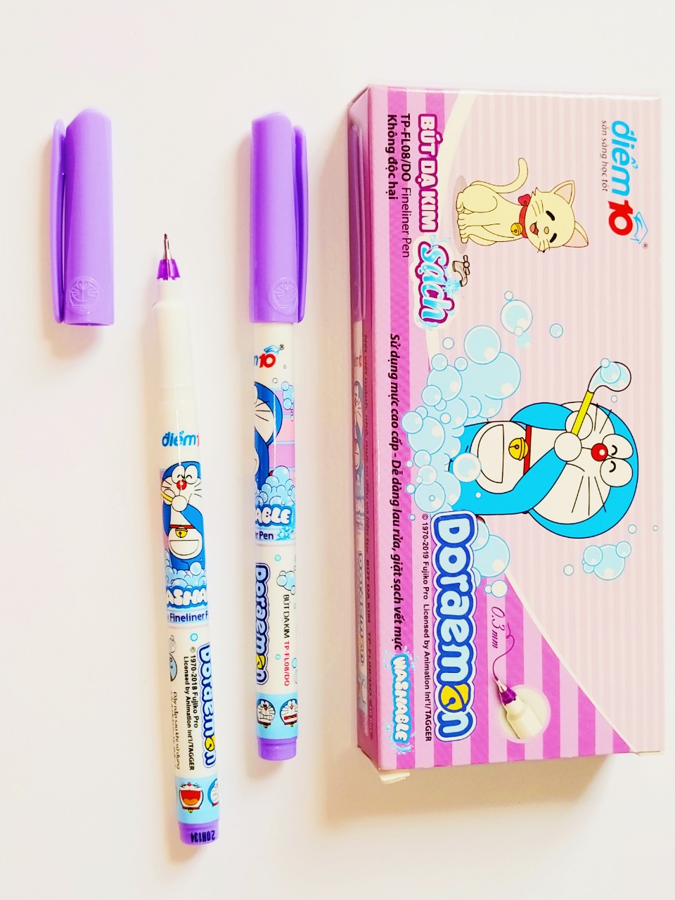 Bút lông kim Thiên Long-Doraemon FL-04