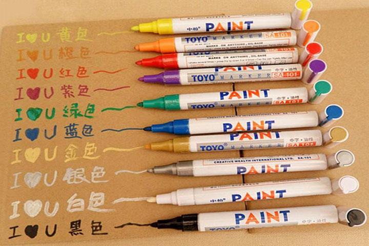 Bút Vẽ Lốp Chuyên Dụng Không Trôi ( 2 chiếc chat với shop để chọn màu)