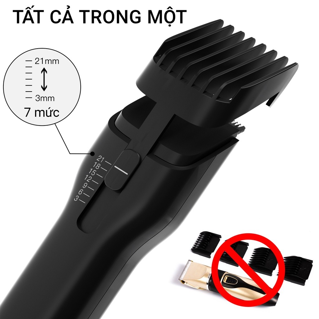 Tông đơ cắt tóc Enchen boost Hair Clipper chính hãng Máy Cắt Tóc Enchen boost (Kèm Phụ Kiện Đầy Đủ)