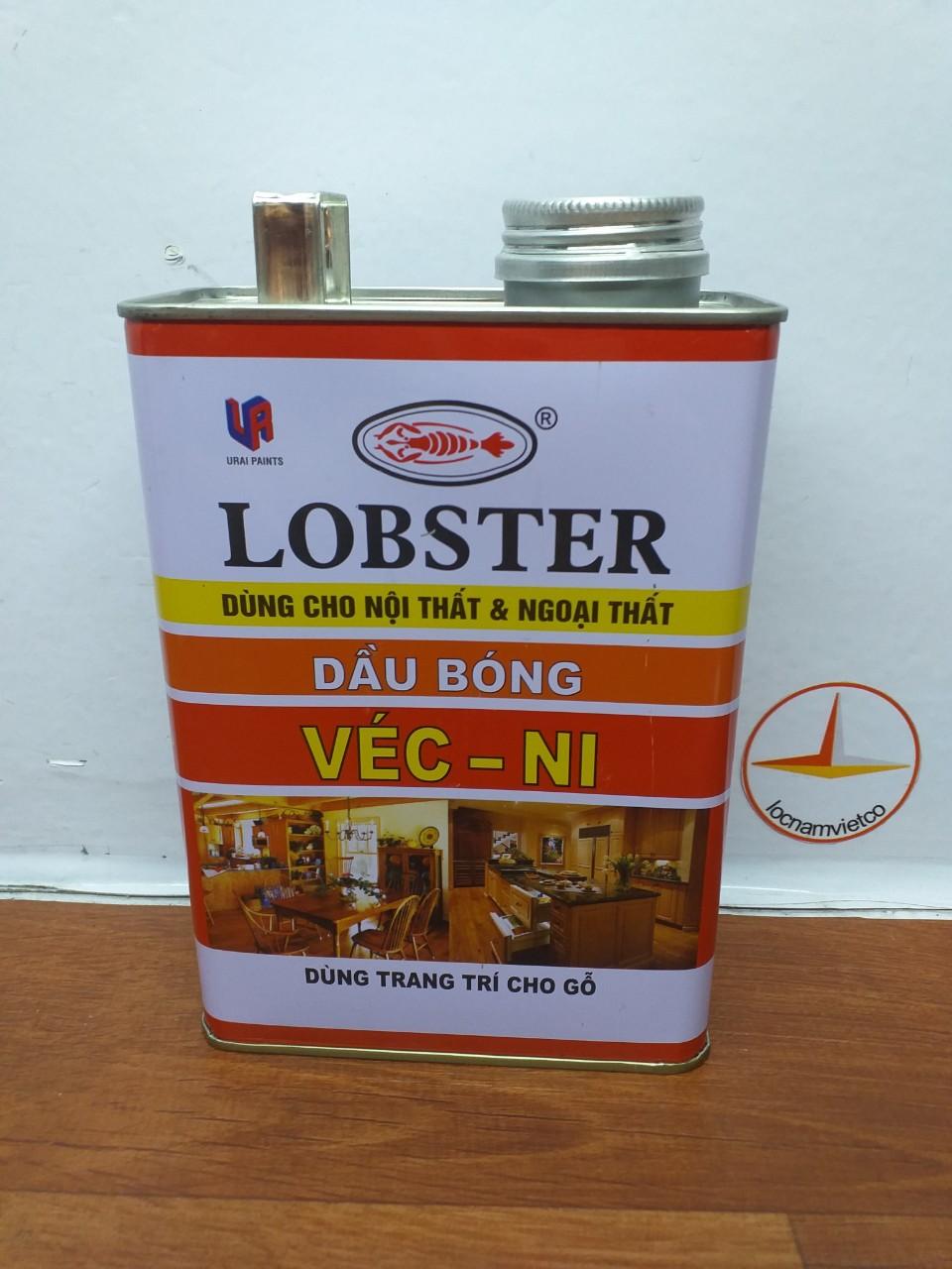 Véc Ni Lobster bảo vệ bề mặt gỗ 875ML