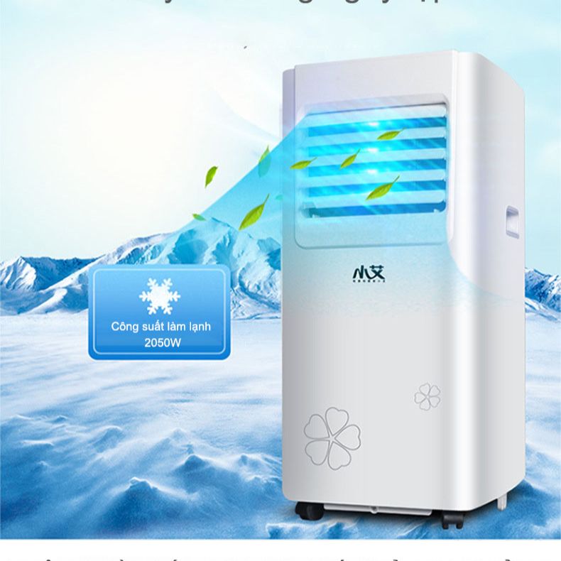 Máy lạnh di động 9000 BTU công dụng làm mát Tích hợp đa năng, tận hưởng trải nghiệm khác biệt Di chuyển tiện lợi, làm lạnh nhanh
