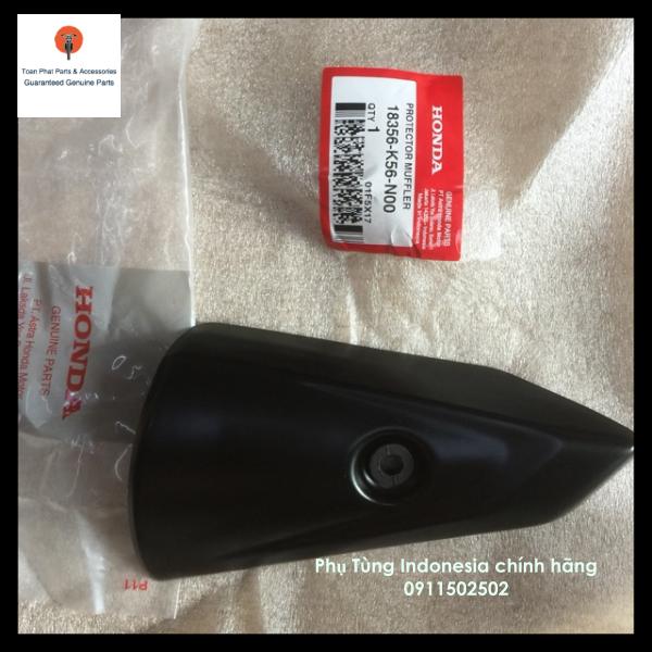 [HCM]Vỉ che pô ốp pô Honda Sonic 150R sản xuất tại Indonesia