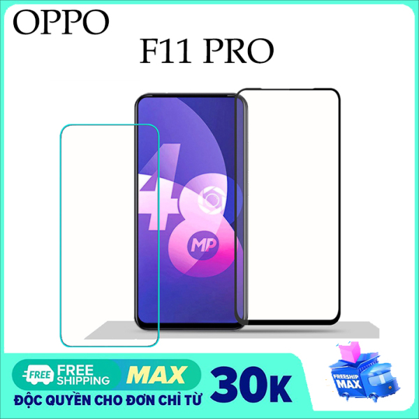 Kính cường lực Oppo F11 Pro Full Màn Hình OG Xanh Cao Cấp Cảm Ứng Siêu Mượt  Tặng Kèm Khăn Lau