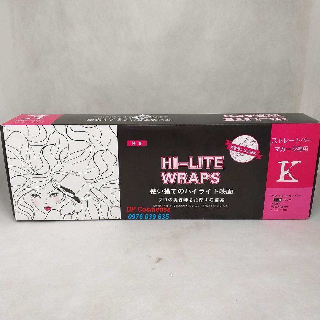 Paper hair dye hi-light
