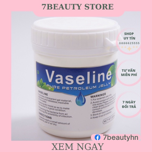 Hũ vaseline (500g) Dùng trong phun xăm