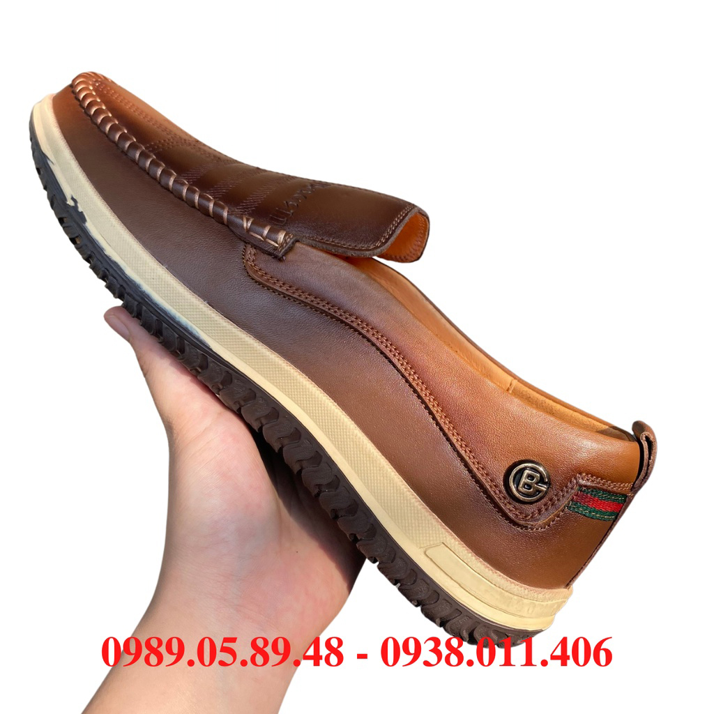 Giày Lười Nam Da Thật Cao Cấp