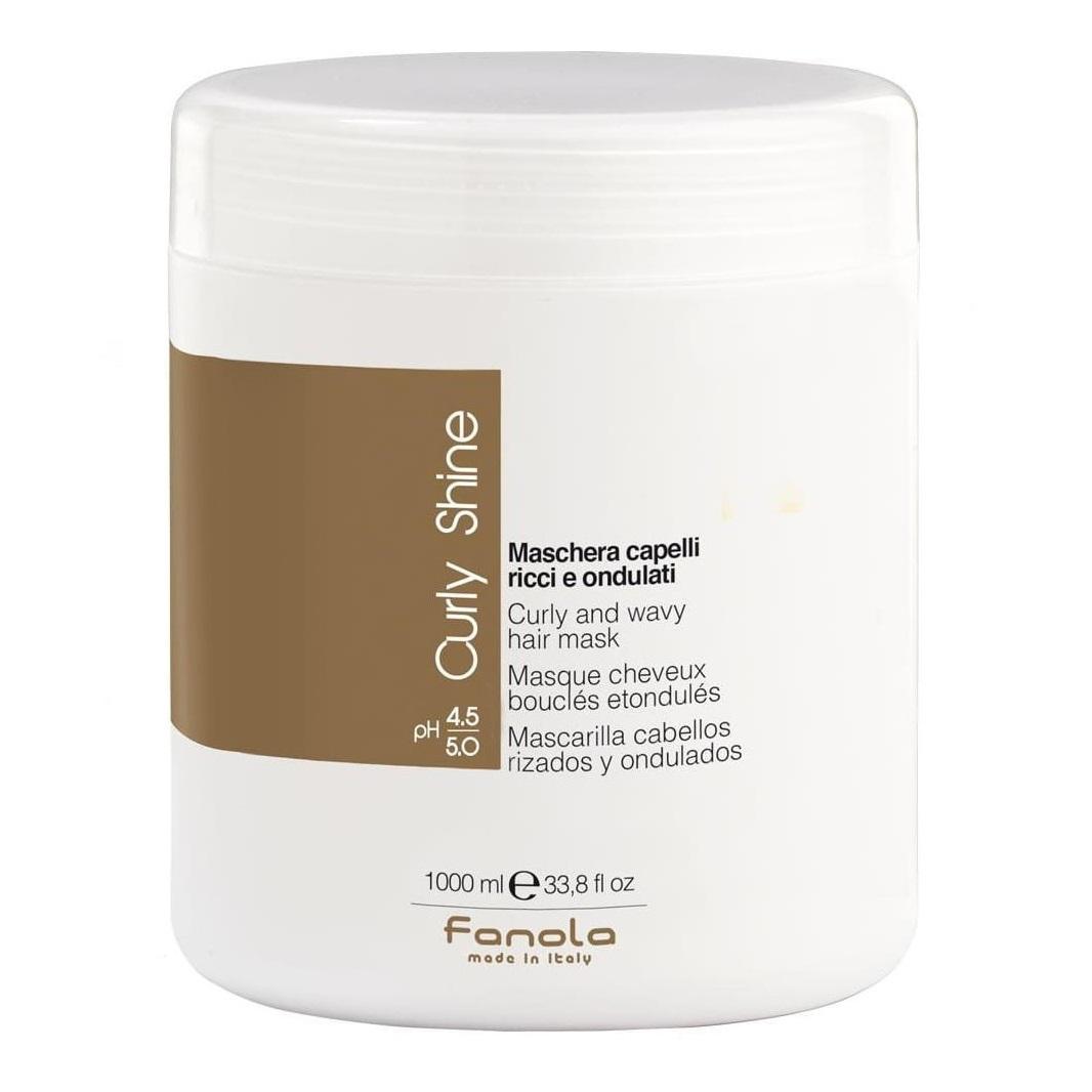 [HCM]Dầu hấp ủ Fanola Curly Shine  dành cho tóc uốn xoăn 1000ml