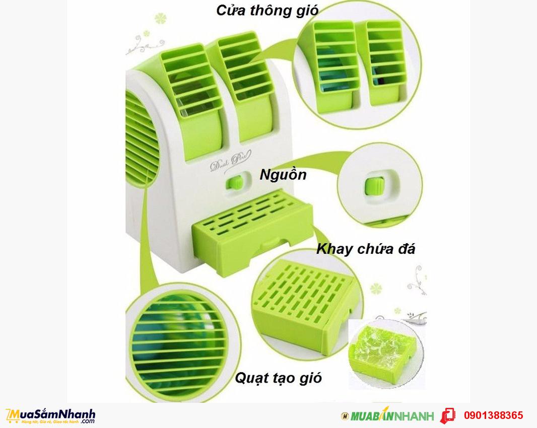 [HCM]Quạt hơi nước mini 2 cửa