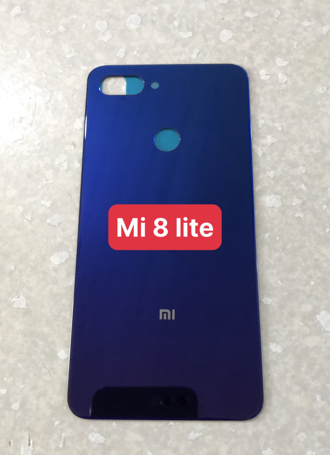 Kính lưng xiaomi mi 8 lite / nắp lưng xiaomi mi 8 lite