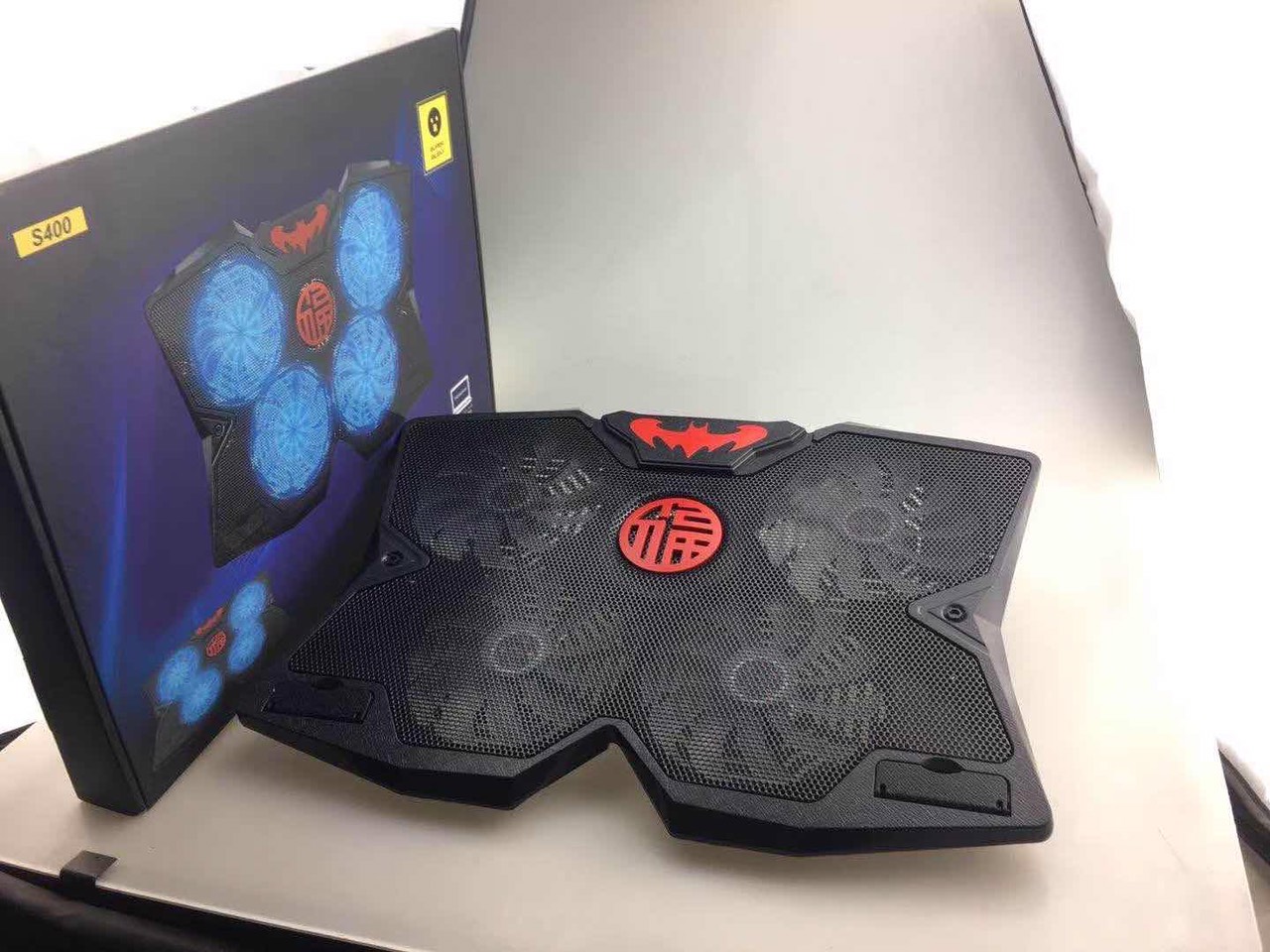 (HCM) Đế Tản Nhiệt Laptop Cooling Pad S400 có led 4 FAN