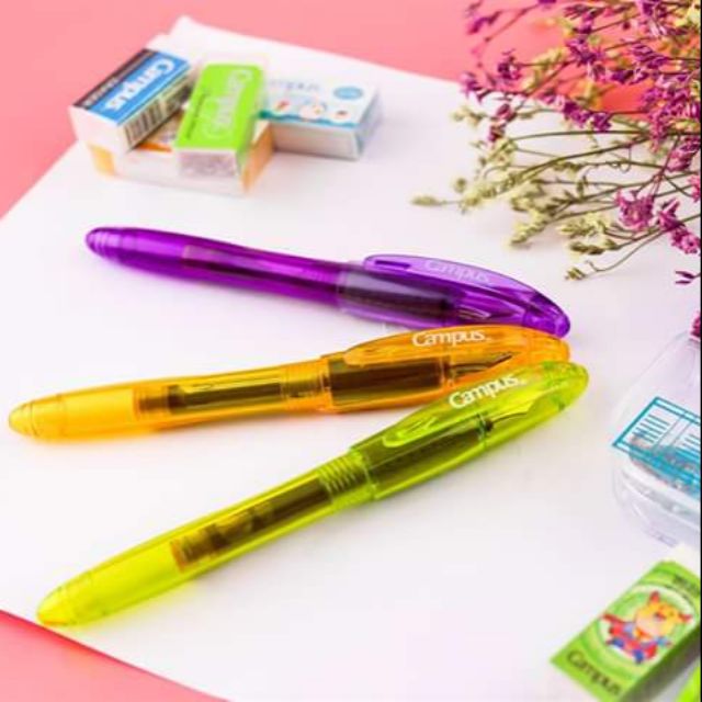 Bút máy Campus mực màu tím