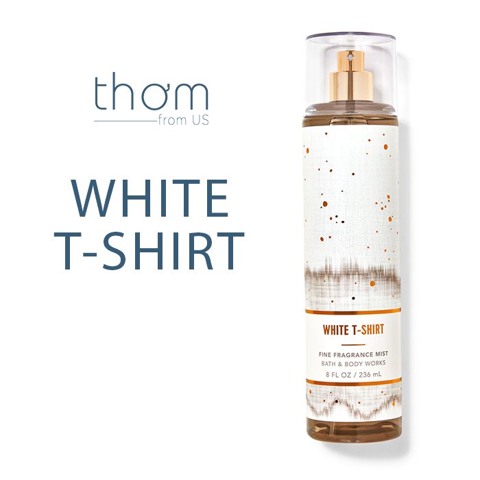 Xịt Thơm Toàn Thân Body Mist White T-Shirt Bath And Body Works | Lazada.Vn