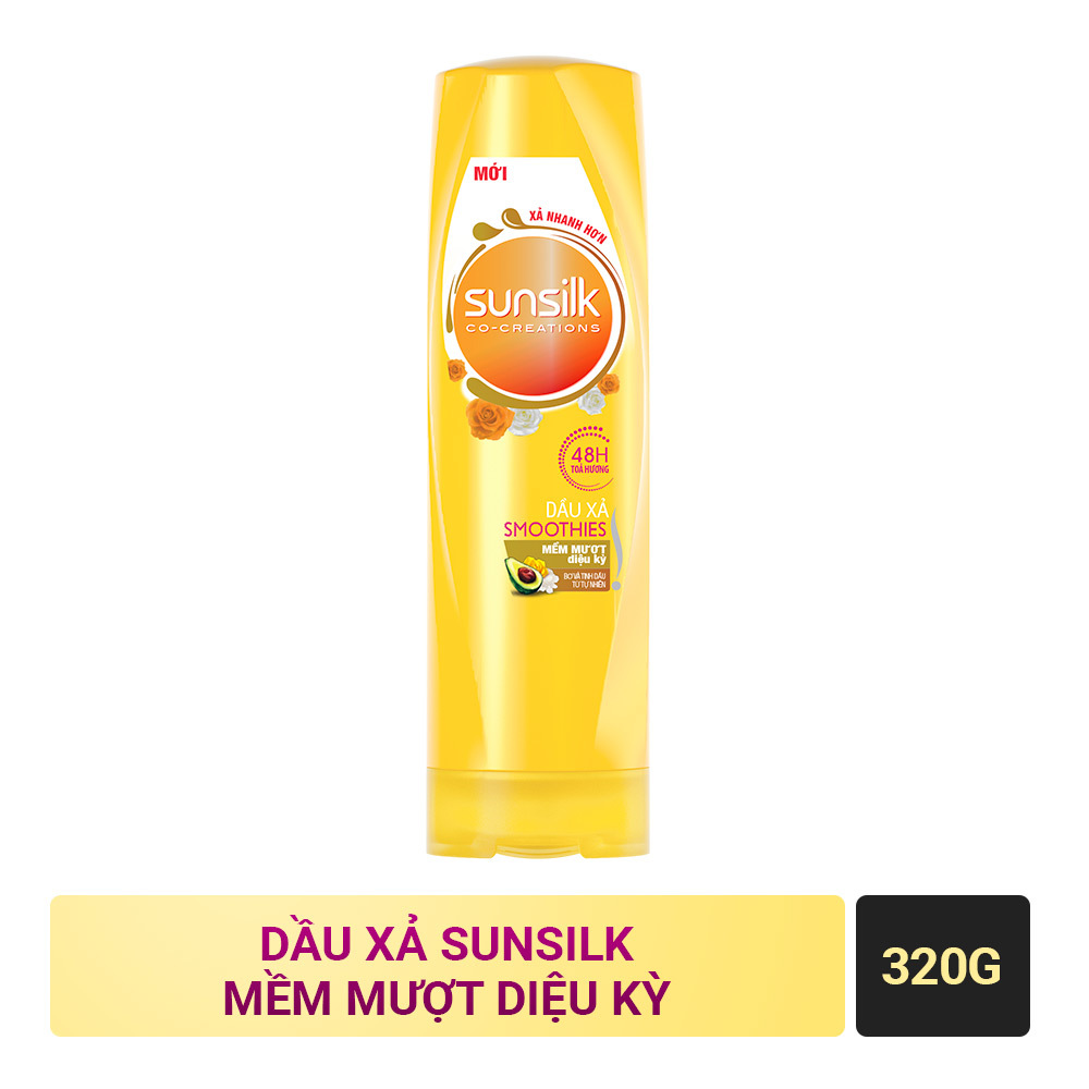 DẦU XẢ SUNSILK ÓNG MƯỢT 320G