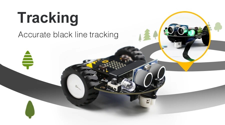 [HCM]Tiny:bit - Xe robot Tiny Bit - Robot lập trình cho trẻ em