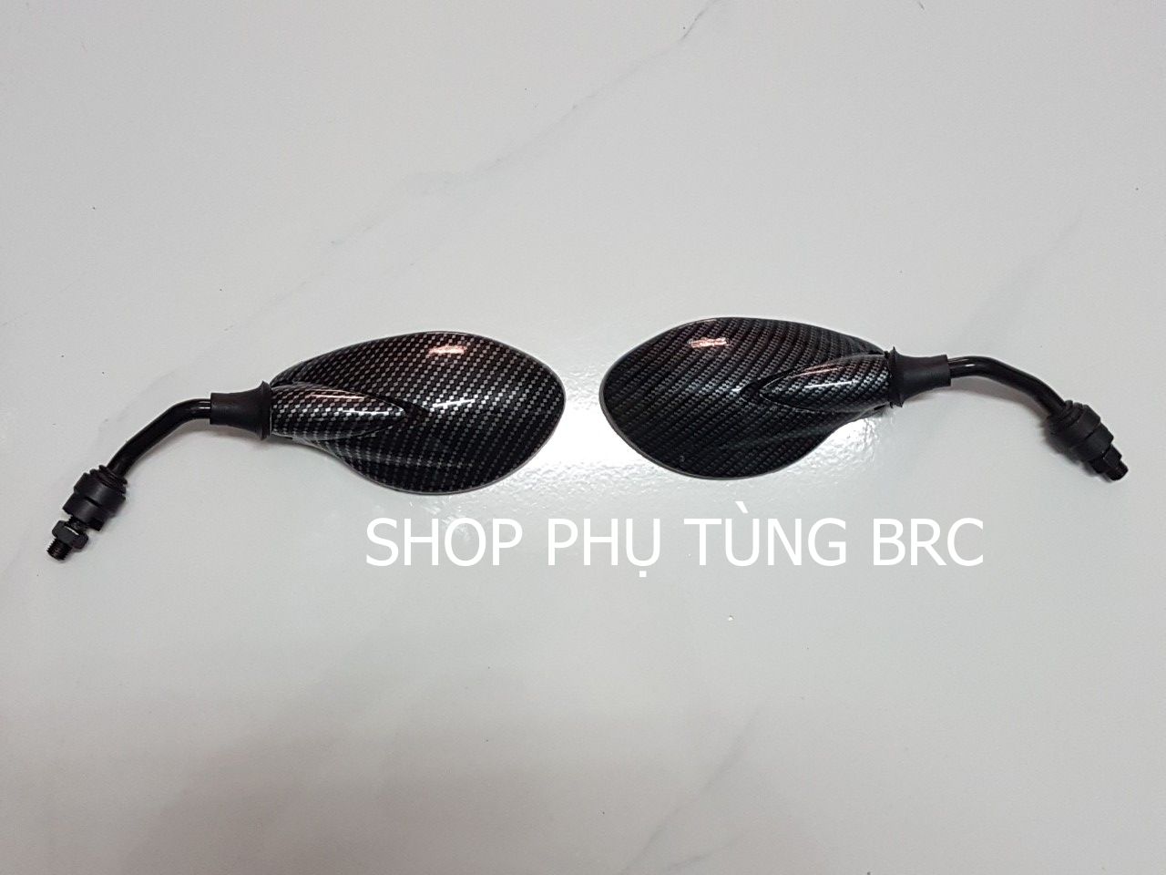 Cặp kiếng chiếu hậu YAZ phủ cacbon ( SL: 2 cây kiếng trái + phải)