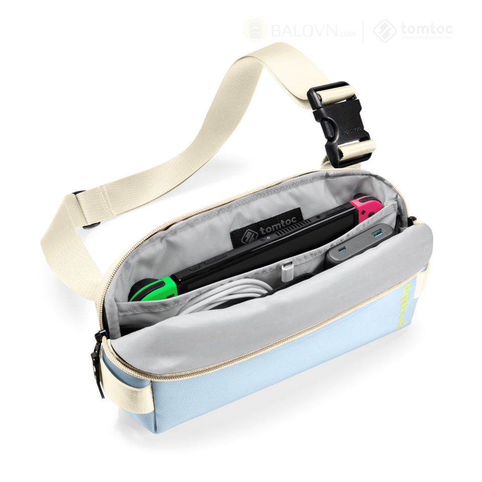 Túi Đeo Chéo Tomtoc H02 Lightweight Codura Sling Bag - Đựng phụ kiện Đồ dùng cá nhân