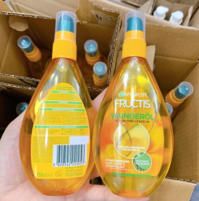 Dầu dưỡng tóc Garnier Fructis siêu phục hồi mềm mượt tóc