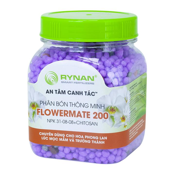 Slow-dissolving fertilizer for Flowermate 200 seedling orchid 4-month resolution (Jar 150g)