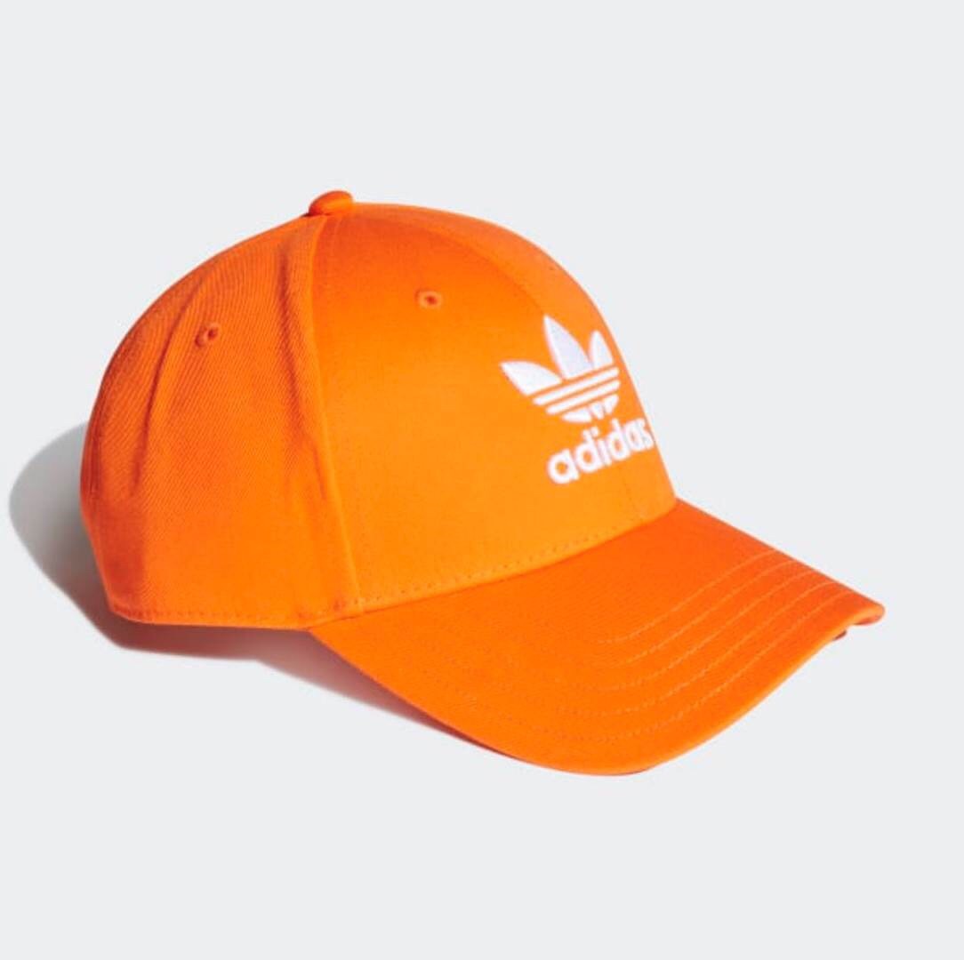 Mũ adidas Cam lá trắng