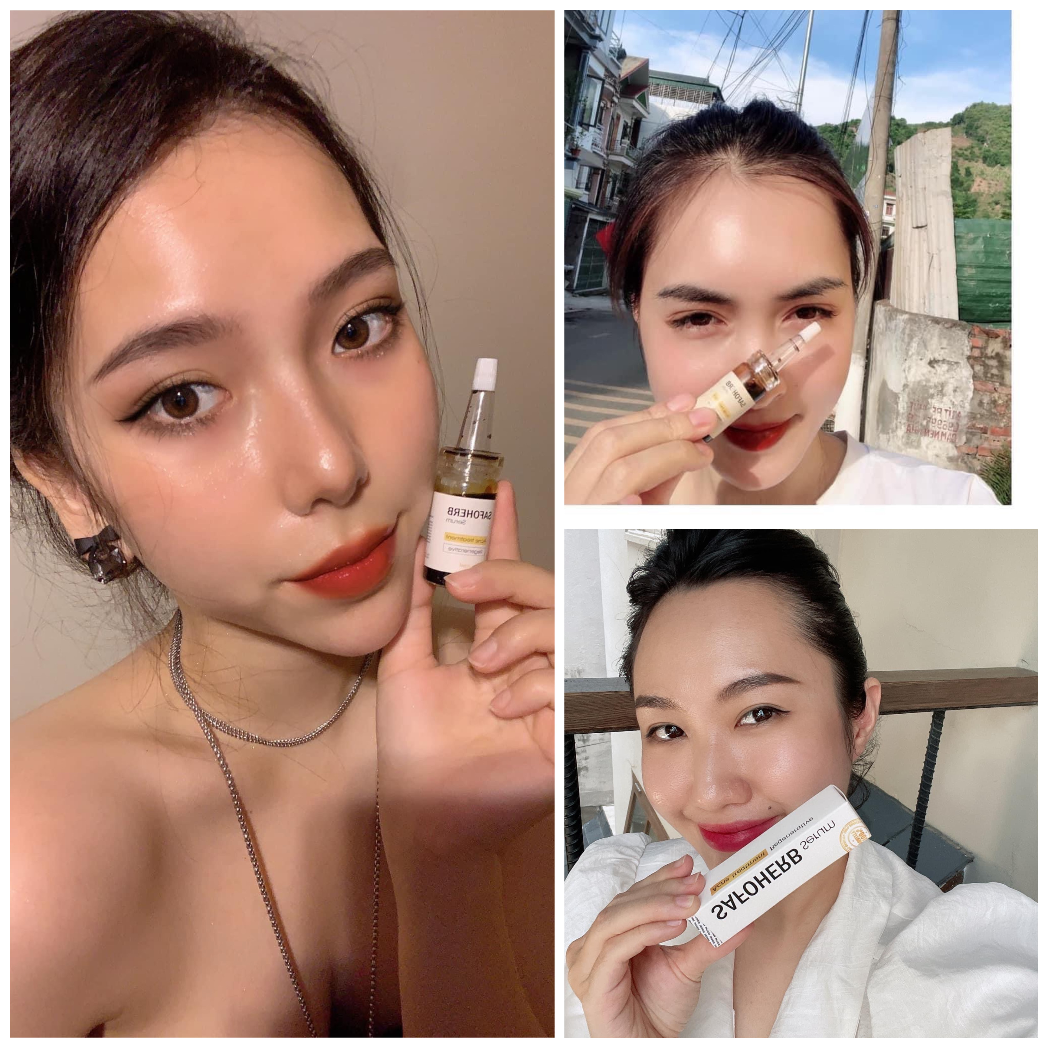 [CHÍNH HÃNG] SERUM SAFOHERB ngừa mụn mờ thâm 10ml