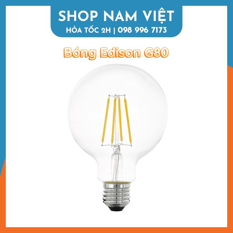 Bóng Đèn Led Búp Edison Các Loại (Không kèm chuôi)