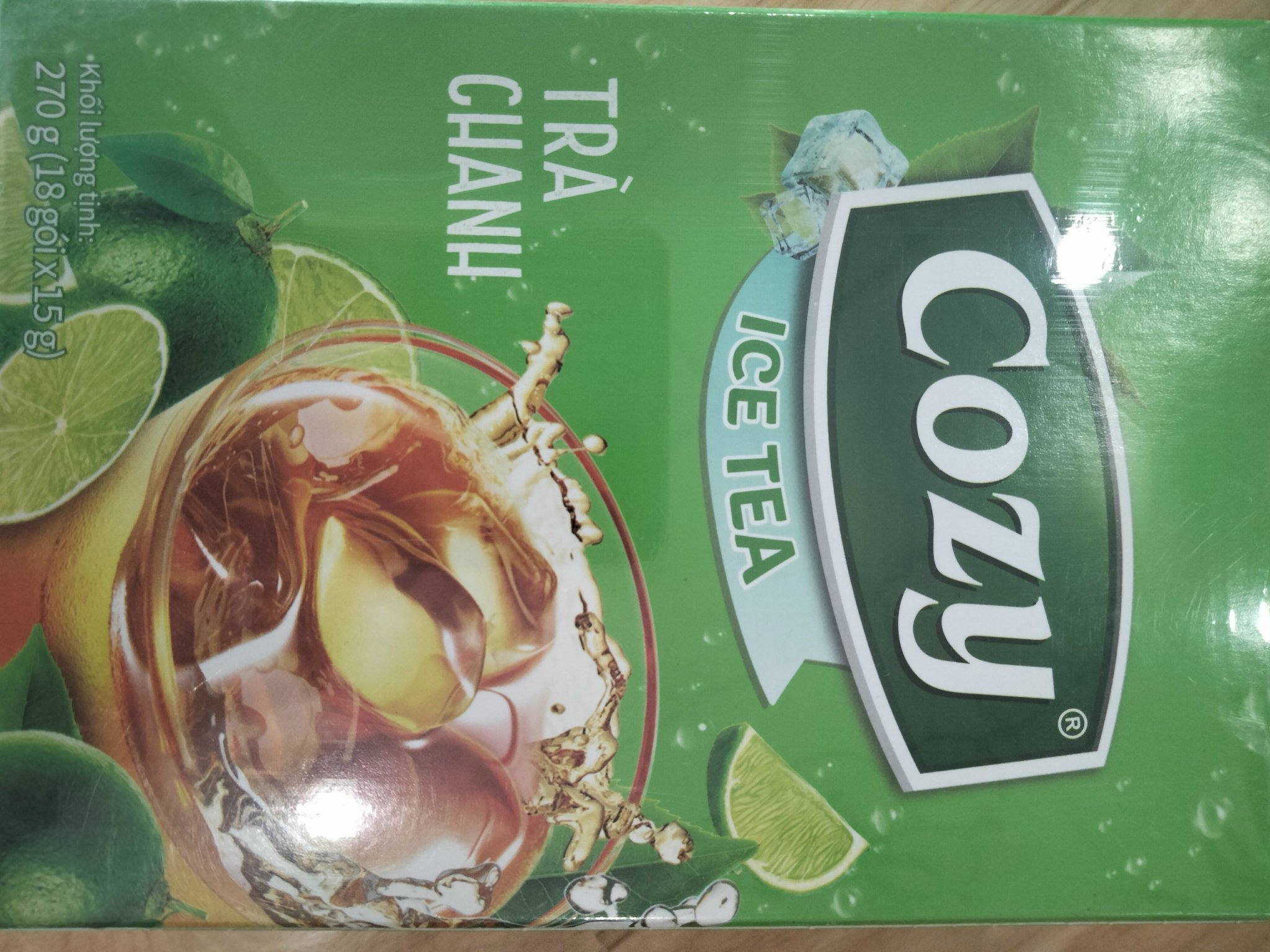 TRÀ  HÒA TAN COZY ICE CHANH 270/400G