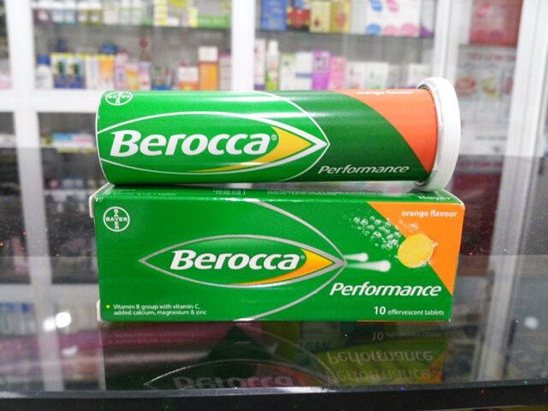 Sủi cam Beroca Tuýp 10 Viên (Hàng Cty)