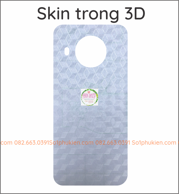 Miếng dán mặt lưng skin carbon Nokia X10
