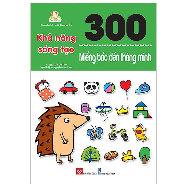 Fahasa - 300 miếng bóc dán thông minh - khả năng sáng tạo